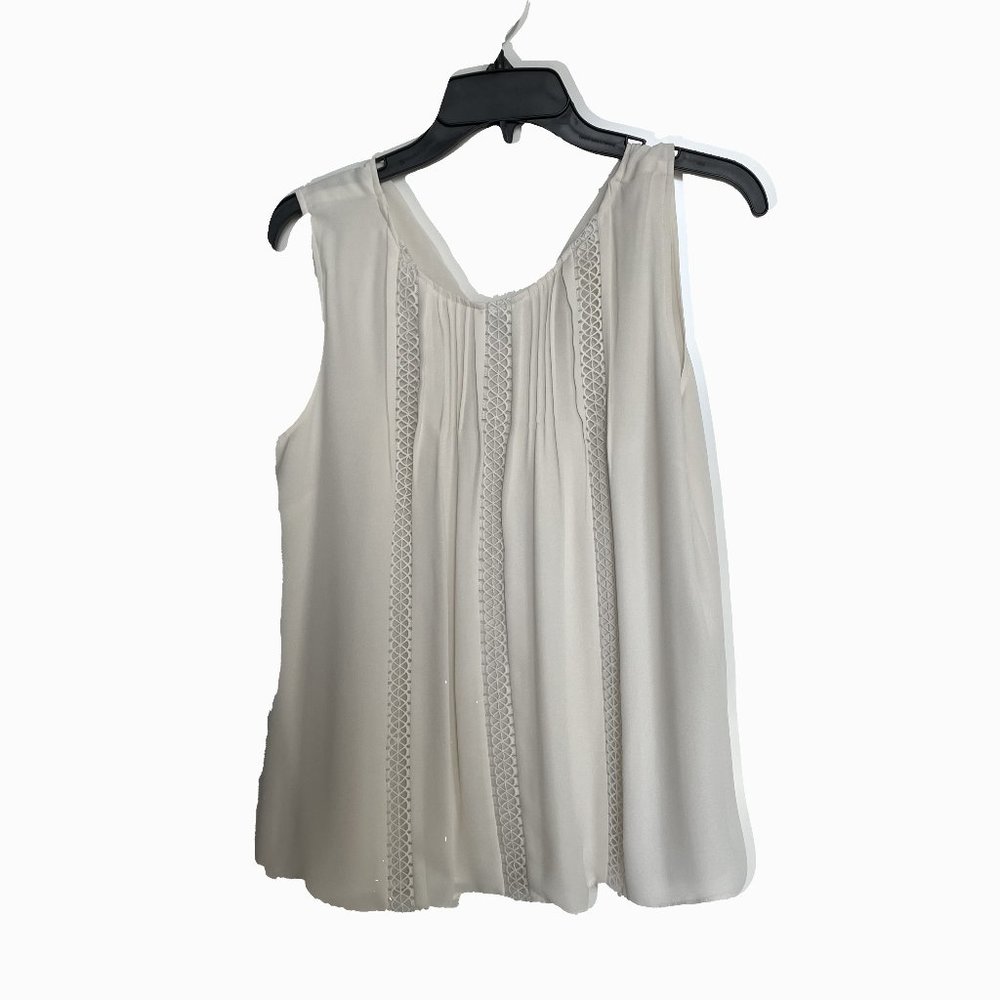 Ann Taylor Cream Blouse